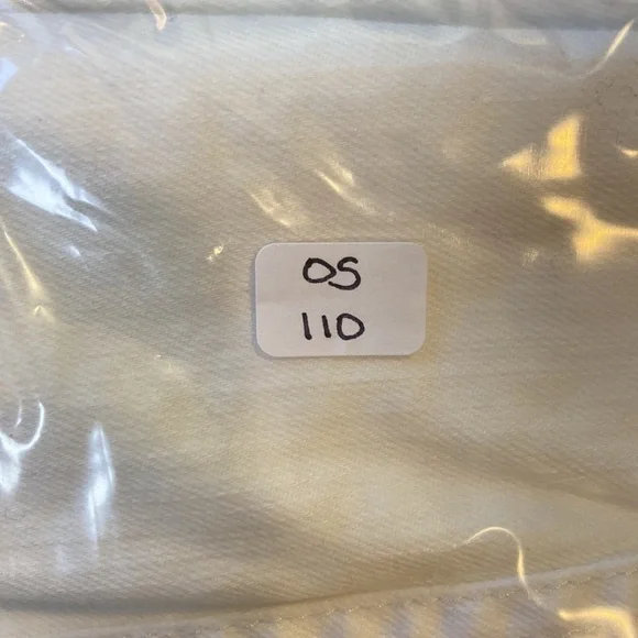 Eileen Fisher White Organic Cotton Jean Ankle Length Frayed Hem 3X Plus Summer - Picture 15 of 16